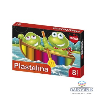 Mona Plastelina 8 kol. mix Mona