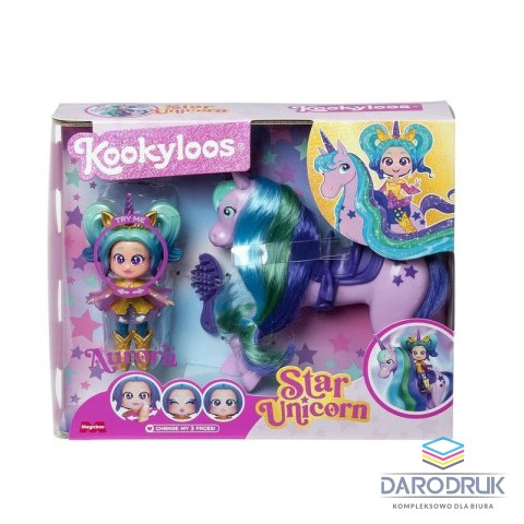 Orbico Sp. Z O.o. Figurka Kookyloos Star Unicorn Orbico Sp. Z O.o. (PKLSP104IN120)