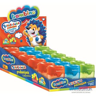 St.Right Temperówka Bambino podwójna mix plastik St.Right