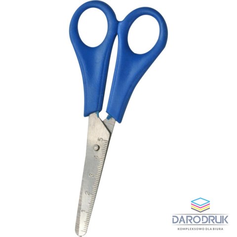 Titanum Nożyczki szkolne 13cm z podziałką
