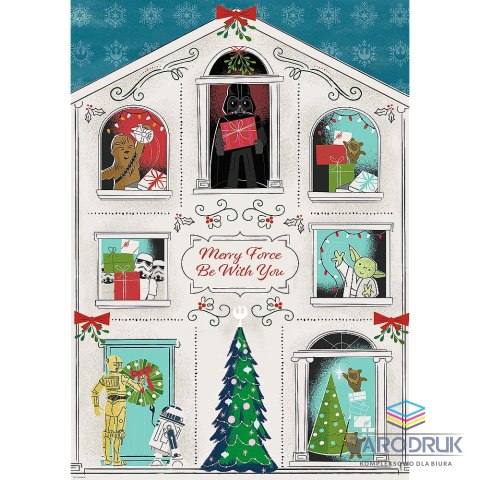 Trefl Puzzle Xmass Niech Moc Świąt Będzie z Tobą 1000 el. Trefl (12087)