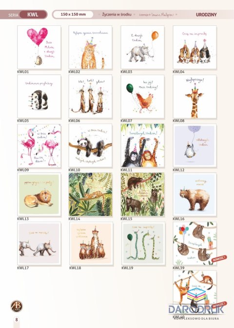 Ab Card Kartka składana kw Ab Card (5902811209410)