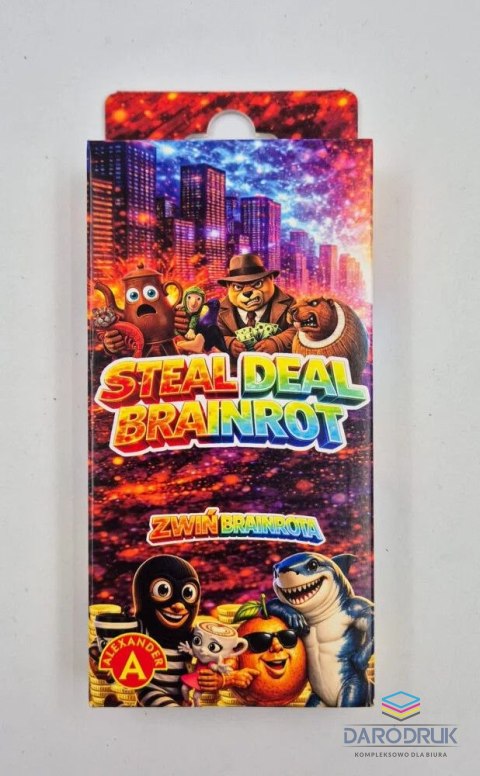 Alexander Karty Steal Deal Brainrot (Zwiń Brainrota) Alexander (32772) 55 sztuk