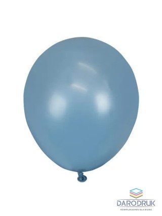 Arpex Balon gumowy jednokolorowe zgaszony niebieski niebieski 300mm Arpex (KB5012)