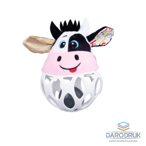 Balibazoo Grzechotka krowa piłka Balibazoo (BB80850)
