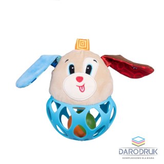 Balibazoo Grzechotka pies piłka Balibazoo (BB80851)