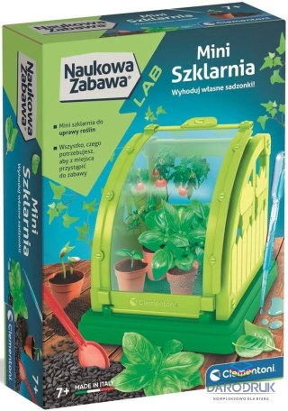 Clementoni Zestaw kreatywny dla dzieci Mini szklarnia Clementoni (50443)