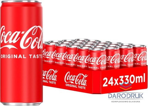 Coca-cola Napój puszka 0,33L Coca-cola