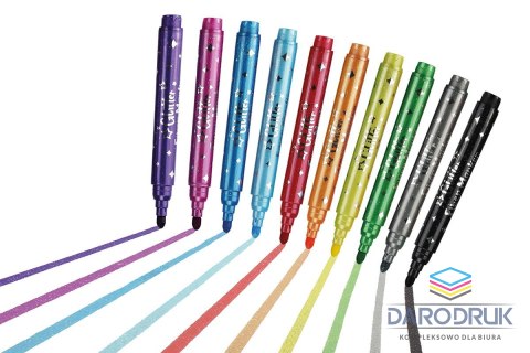 Flamingo Flamaster 10 kol. Flamingo (FLKR972742)