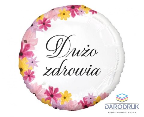 Godan Balon foliowy Dużo zdrowia 18cal Godan (FG-OBZD)