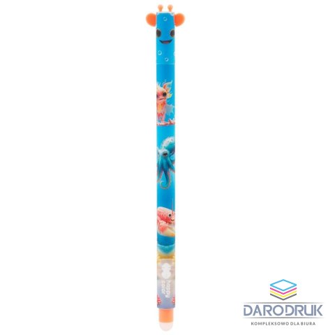 Happy Color Długopis wymazywalny Aqua Cuties wkład niebieski 0,5mm Happy Color (HA 4120 01AC-3)