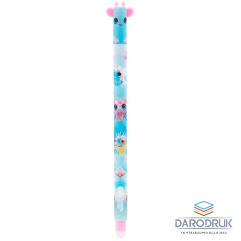 Happy Color Długopis wymazywalny Aqua Cuties wkład niebieski 0,5mm Happy Color (HA 4120 01AC-3)