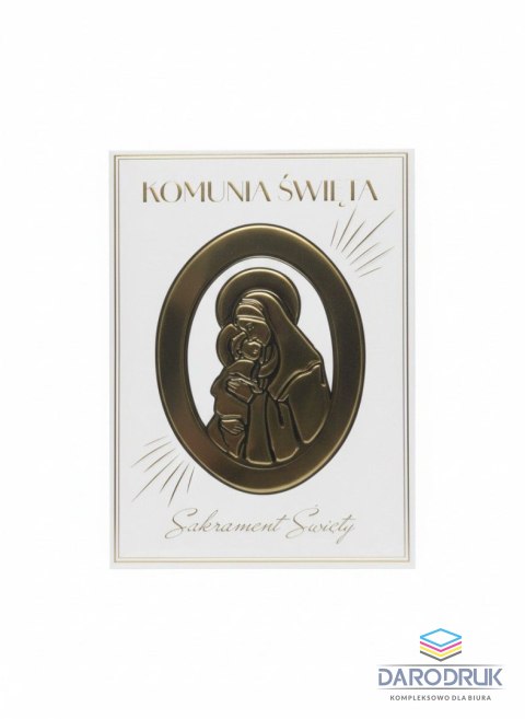 Henry Kartka składana B6 B6 KOMUNIA MARYJKA Henry (5905701485987)
