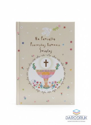 Henry Książeczka pamiątkowa z komunii Komunia A5 kielich w kółku Henry (99788368335200)