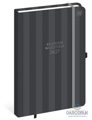 Interdruk Kalendarz nauczyciela książkowy (terminarz) STRIPES B5 Interdruk