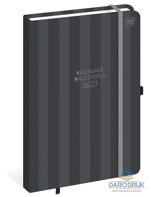 Interdruk Kalendarz nauczyciela książkowy (terminarz) STRIPES B5 Interdruk