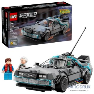 Lego Klocki konstrukcyjne Speed Champions Wehikuł czasu z Powrotu do przyszłości Lego (77256)