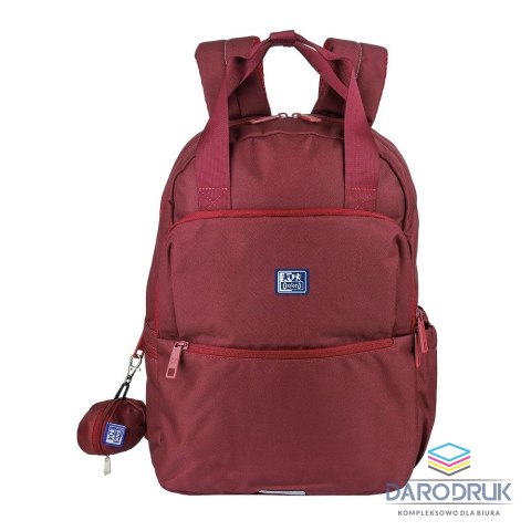 Oxford Plecak B-ready z rączką bordowy Oxford (400204950)