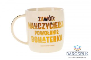 Pan Dragon Kubek wielokrotnego użytku Star 2-Nauczycielka 330ml Pan Dragon (5901854992426)