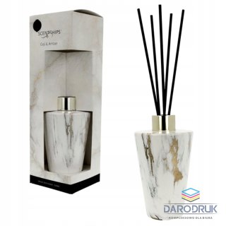 Pavoncella Odświeżacz powietrza Scentchips Dyfuzor patyczkowy Cone Marble Goji & Amber 200ml Pavoncella (8716516204581)