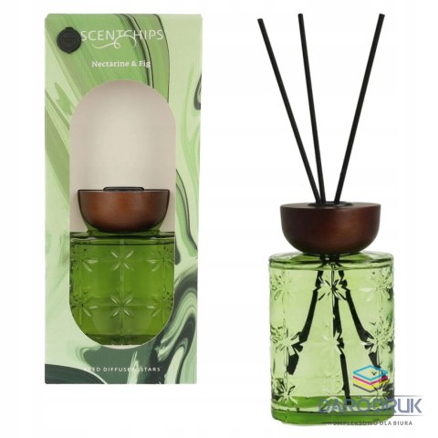 Pavoncella Odświeżacz powietrza Scentchips Dyfuzor patyczkowy Stars Nectarine & Fig 200ml Pavoncella (8716516204734)
