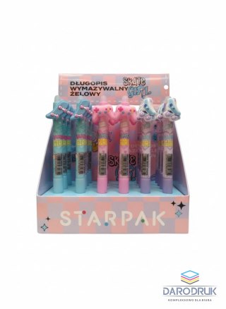 Starpak Długopis wymazywalny Ścieralny wkład niebieski 0,7mm Starpak (552676)