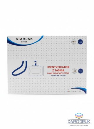 Starpak Identyfikator Office [mm:] 58x90 Starpak (573186)