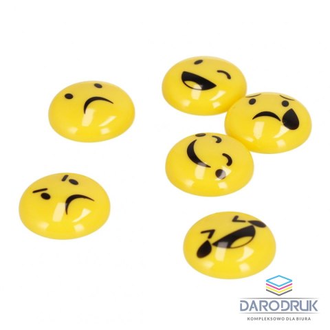 Starpak Magnes żółty Starpak (576505) 6 sztuk