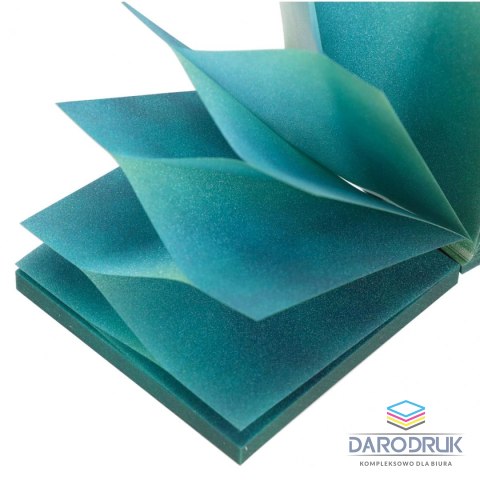 Starpak Notes samoprzylepny (karteczki) Transparentny ombre niebieski mix 100k [mm:] 75x75 Starpak (576526)