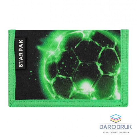 Starpak Portfel Football Zielony Starpak (576281)