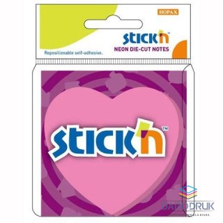 Stick'n Notes samoprzylepny (karteczki) serce Stick'n (21448)