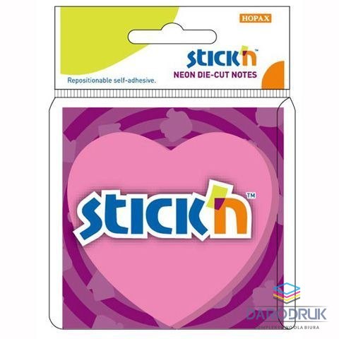 Stick'n Notes samoprzylepny (karteczki) serce Stick'n (21448)