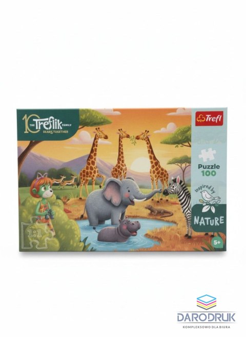 Trefl Puzzle Trefliki wesoła ferajna 100 el. Trefl (16571)