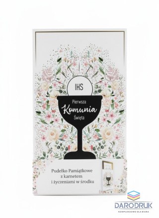 Henry Książeczka pamiątkowa z komunii Komunia Pudełko pamiątkowe DL Henry (5908451984267)