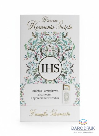 Henry Książeczka pamiątkowa z komunii Komunia Pudełko pamiątkowe DL Henry (5908451984274)