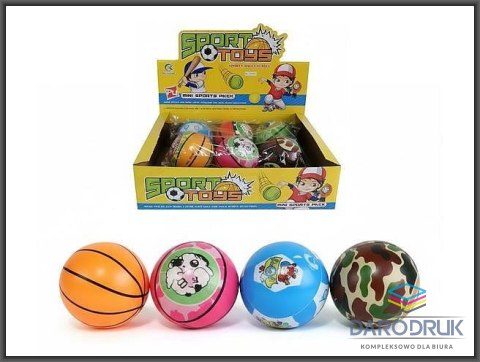 Hipo Piłeczka 10 cm, mix wzorów Hipo (HPA169)