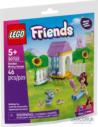 Lego Klocki konstrukcyjne Friends Domek króliczka w ogrodzie Lego (30722)
