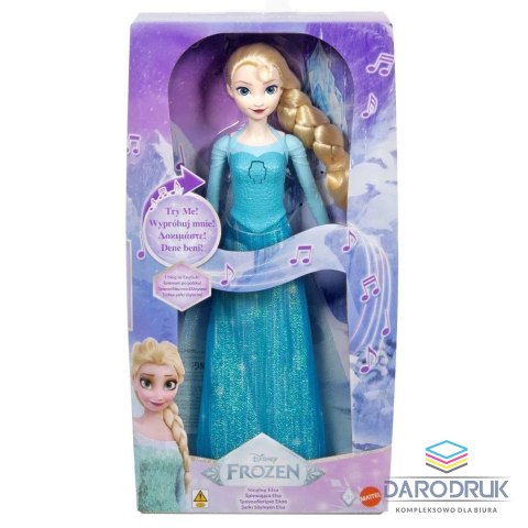 Mattel Lalka Frozen spiewajaca Elsa [mm:] 290 Mattel (JDX52)