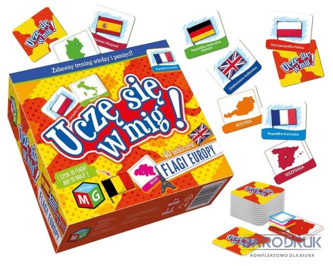 Multigra Gra edukacyjna Flagi Europy Multigra (0148)
