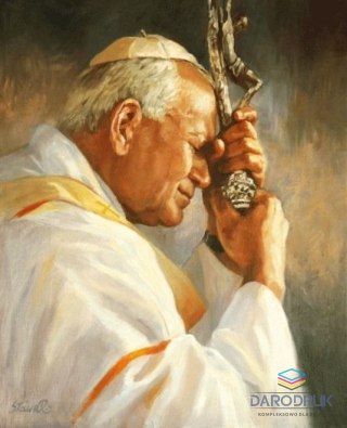 Norimpex Zestaw kreatywny Diamentowa mozaika Jan Paweł II Papież 40x30cm Norimpex (NO-2003034)