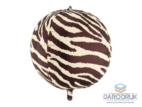 Partydeco Balon foliowy paski zebry Partydeco (FB407)