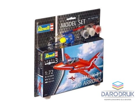 Revell Model do sklejania Set samolot BAe Hawk T.1 Red Arrows Revell (89392)
