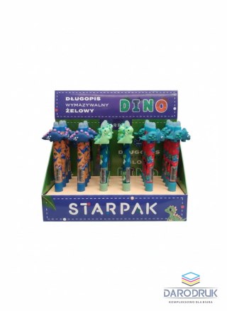 Starpak Długopis Ścieralny wkład niebieski 0,7mm Starpak (552674)