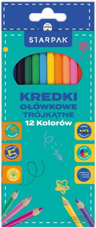 Starpak Kredki ołówkowe 12 kol. Starpak (580596)