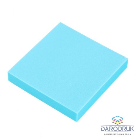 Starpak Notes samoprzylepny (karteczki) Transparentny brokat Niebieski mix 100k [mm:] 75x75 Starpak (576530)