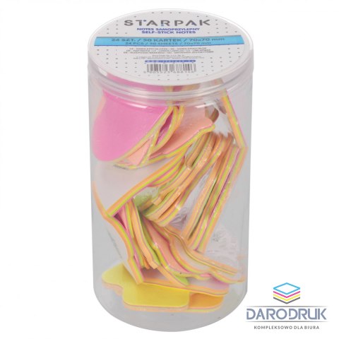 Starpak Notes samoprzylepny (karteczki) mix Starpak (559661)