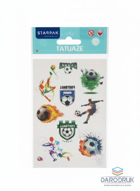 Stickerboo Tatuaż Football Stickerboo (583966)