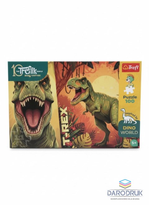 Trefl Puzzle Trefliki Dino World 100 el. Trefl (16578)