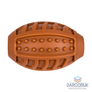 Tullo Piłka do rugby z kolcami piszcząca dla psa śr. 100mm Tullo (247)