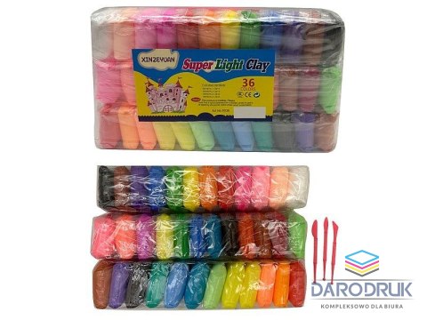 Adar Masa plastyczna dla dzieci piankolina mix Adar (631267)